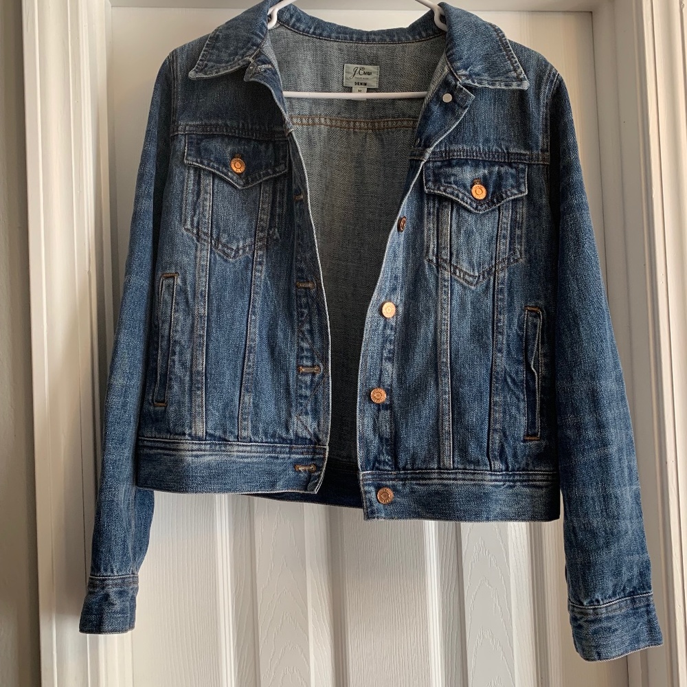 J Crew Denim Jean Jacket